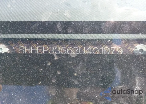 2003 Honda Civic Si from USA, damaged, VIN SHHEP33563U401079